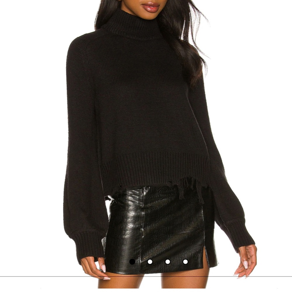BRAND NEW WITH TAGS Granite Sweater in Black Lovers and Friends
